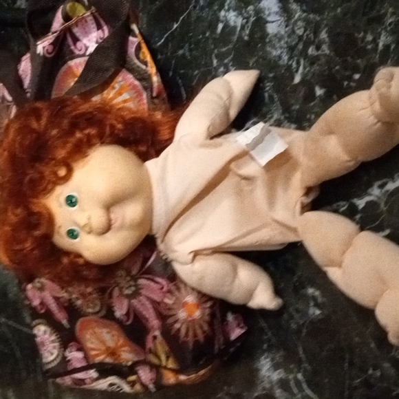 Original cabbage patch kids with hair that grows , retract Pony tail circa 1987. - Picture 4 of 5